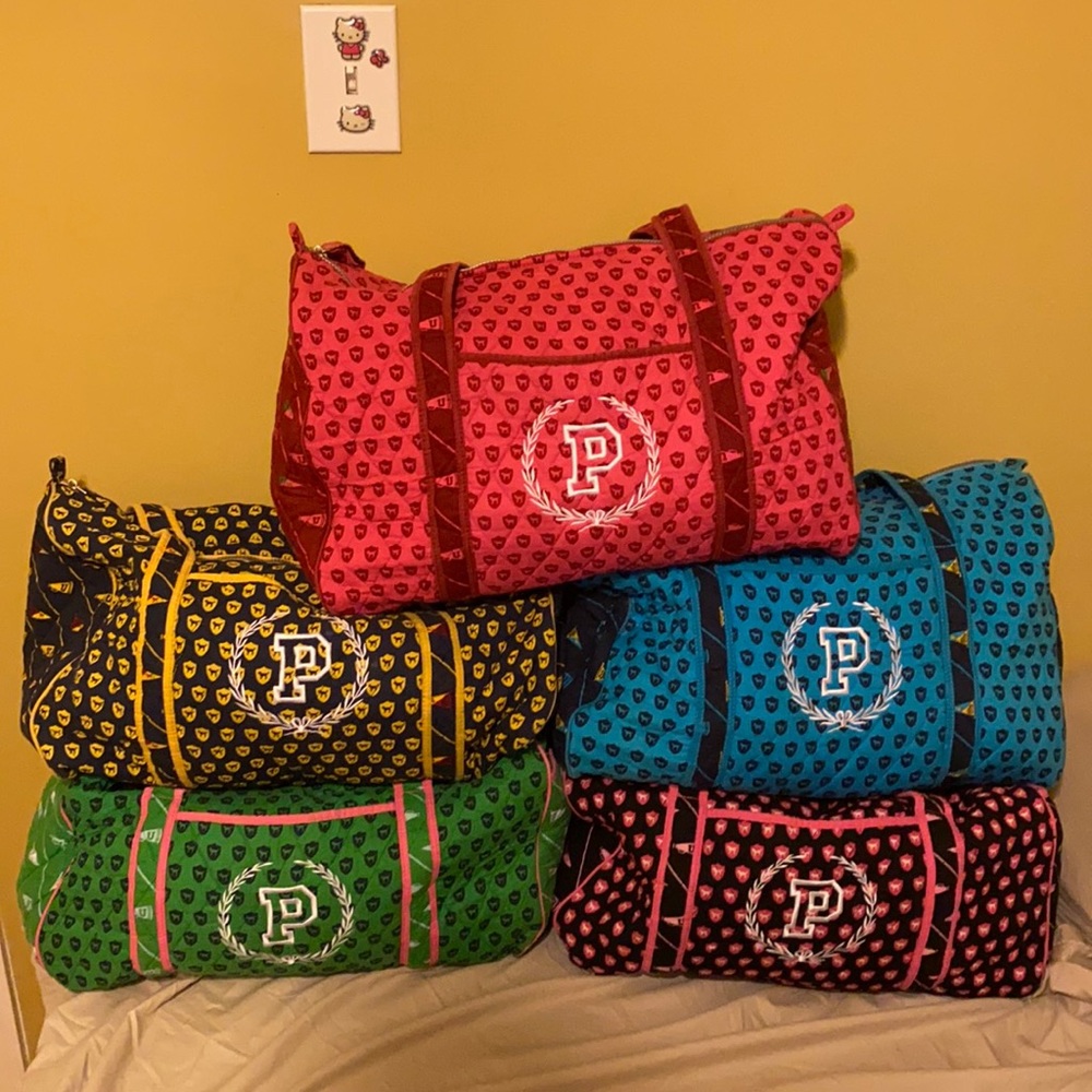 VS Pink Duffle Bag